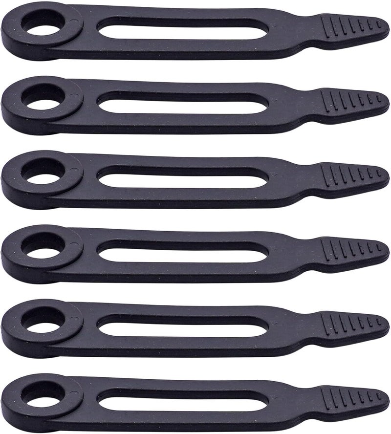 AIB2C ATV Gun Rack Rubber Snubbers,Gun Holder Track Rubber Snubber Straps for Gun Rack & Flex Grip Utility Holder, Series 6 Packs - Image 4